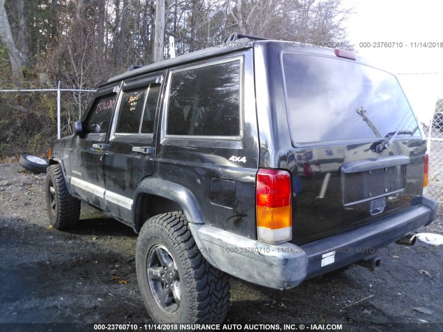 1J4FJ68S6WL270657 - 1998 JEEP CHEROKEE SPORT/CLASSIC შავი ფოტო 3