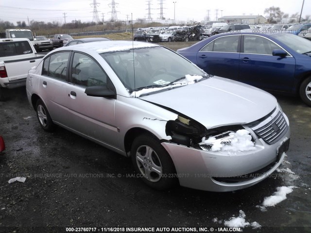1G8AG52F35Z126252 - 2005 SATURN ION LEVEL 1 SILVER photo 1