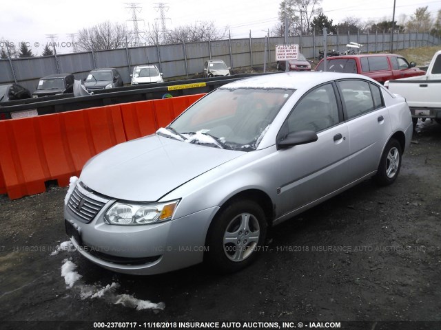 1G8AG52F35Z126252 - 2005 SATURN ION LEVEL 1 SILVER photo 2