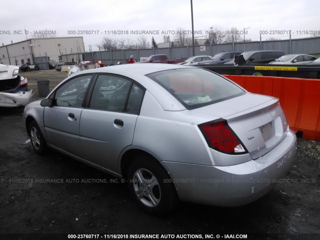 1G8AG52F35Z126252 - 2005 SATURN ION LEVEL 1 SILVER photo 3