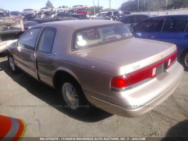 1MELM62W4TH601891 - 1996 MERCURY COUGAR XR7 TAN photo 3