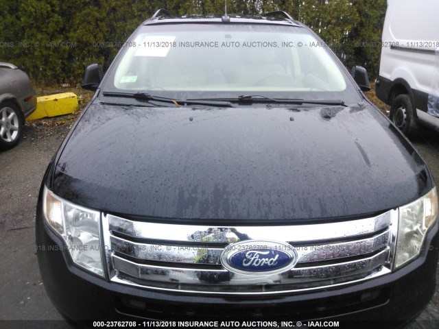 2FMDK36C57BB40497 - 2007 FORD EDGE SE BLACK photo 6