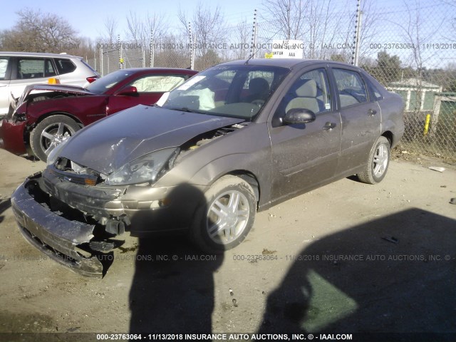 1FAFP34Z94W150682 - 2004 FORD FOCUS SE COMFORT/SE SPORT TAN photo 2