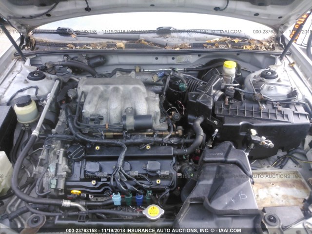 JNKDA31A03T106876 - 2003 INFINITI I35 SILVER photo 10