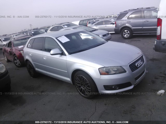 WAUHF78P49A028139 - 2009 AUDI A3 2.0T SILVER photo 1