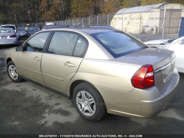 1G1ZS58F97F286924 - 2007 CHEVROLET MALIBU LS 金色 照片 3