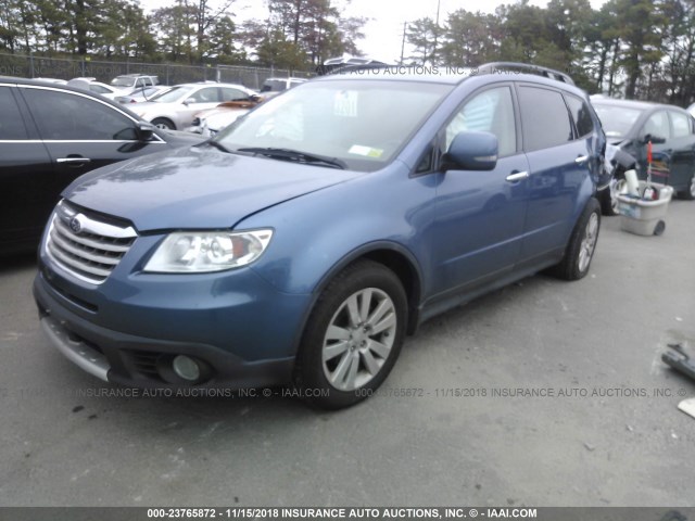 4S4WX97D884407616 - 2008 SUBARU TRIBECA LIMITED BLUE photo 2