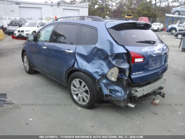 4S4WX97D884407616 - 2008 SUBARU TRIBECA LIMITED BLUE photo 3