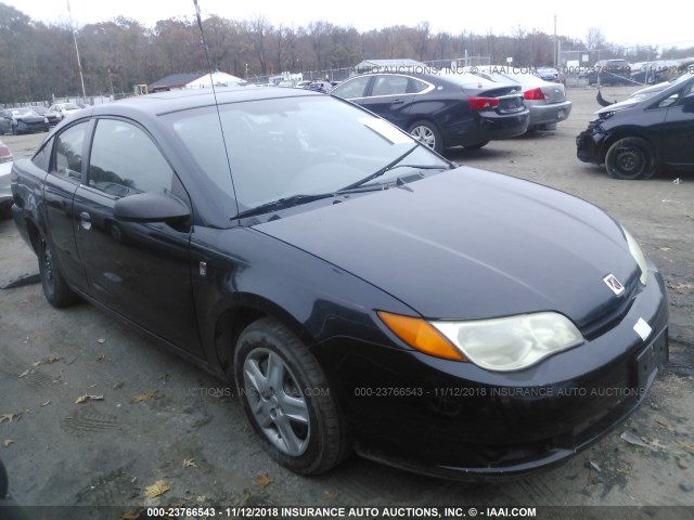 1G8AN15F86Z160117 - 2006 SATURN ION LEVEL 2 BLACK photo 1