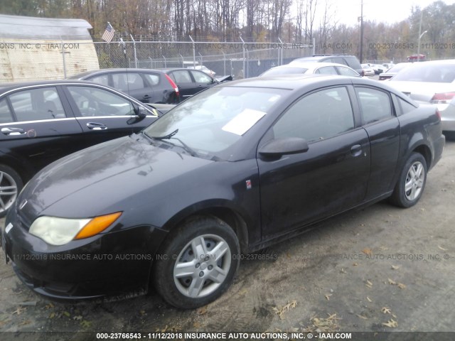 1G8AN15F86Z160117 - 2006 SATURN ION LEVEL 2 BLACK photo 2