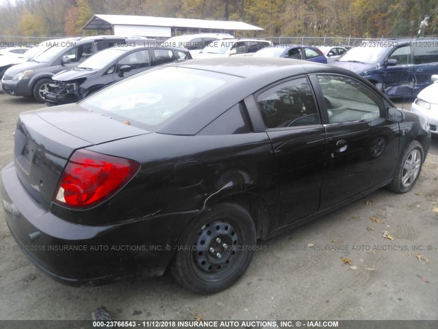 1G8AN15F86Z160117 - 2006 SATURN ION LEVEL 2 BLACK photo 4