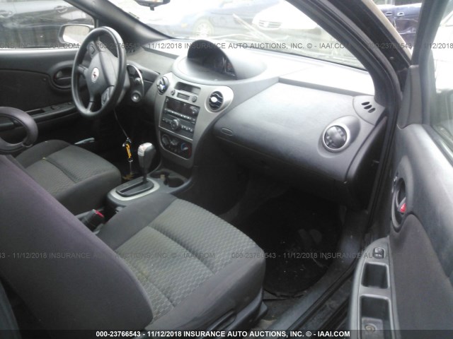 1G8AN15F86Z160117 - 2006 SATURN ION LEVEL 2 BLACK photo 5