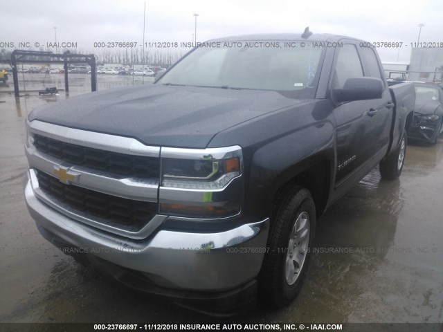 2GCRCPEC4K1116271 - 2019 CHEVROLET SILVERADO LD C1500 LT GRAY photo 2