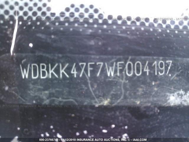 WDBKK47F7WF004197 - 1998 MERCEDES-BENZ SLK 230 KOMPRESSOR BLACK photo 9