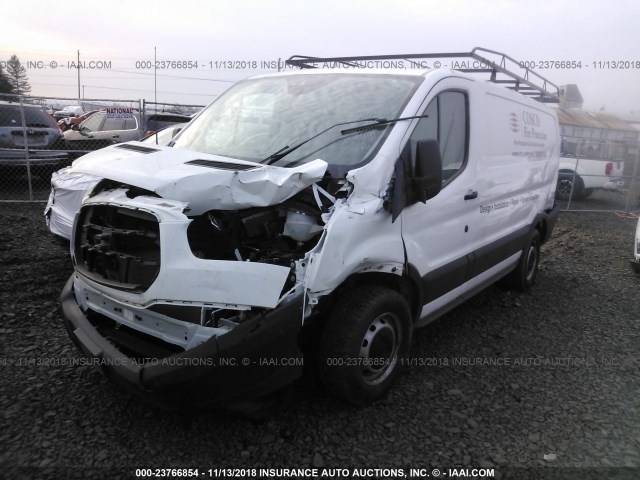 1FTYE1YM8HKB07041 - 2017 FORD TRANSIT T-150 WHITE photo 2