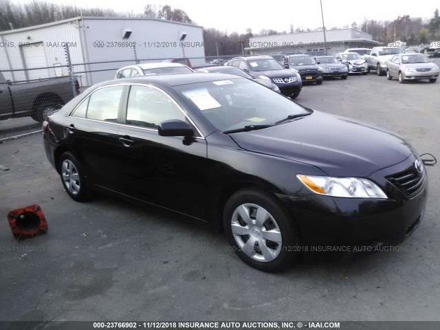 4T1BE46K89U353808 - 2009 TOYOTA CAMRY SE/LE/XLE BLACK photo 1