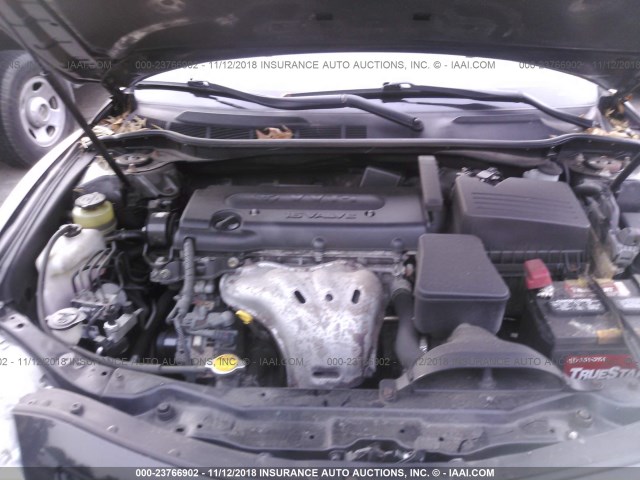 4T1BE46K89U353808 - 2009 TOYOTA CAMRY SE/LE/XLE BLACK photo 10