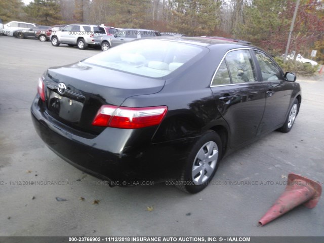 4T1BE46K89U353808 - 2009 TOYOTA CAMRY SE/LE/XLE BLACK photo 4