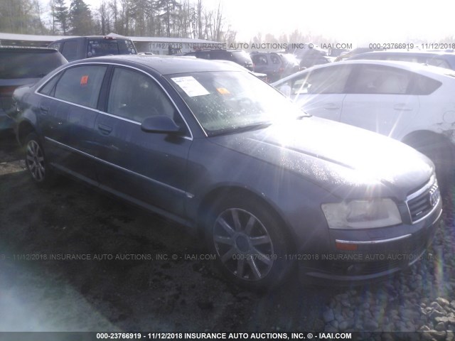 WAUML44E54N000782 - 2004 AUDI A8 L QUATTRO Dark Blue photo 1