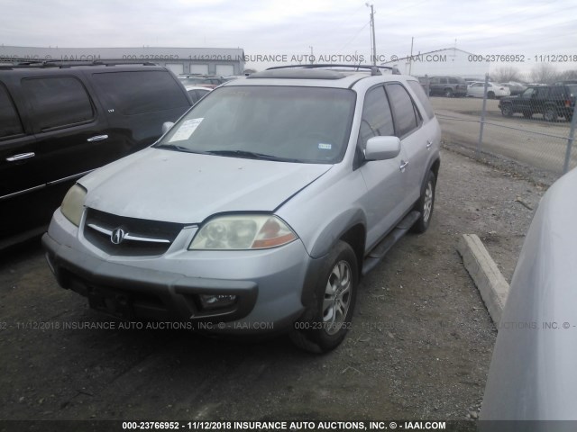 2HNYD18653H511199 - 2003 ACURA MDX TOURING SILVER photo 2