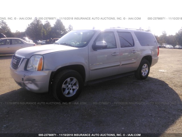 1GKFC36J69J105270 - 2009 GMC YUKON XL C1500 SLT BEIGE photo 2