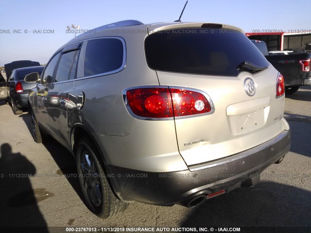 5GAER23D89J207525 - 2009 BUICK ENCLAVE CXL 棕色 照片 3