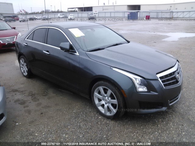 1G6AA5RA8D0145712 - 2013 CADILLAC ATS BLUE photo 1