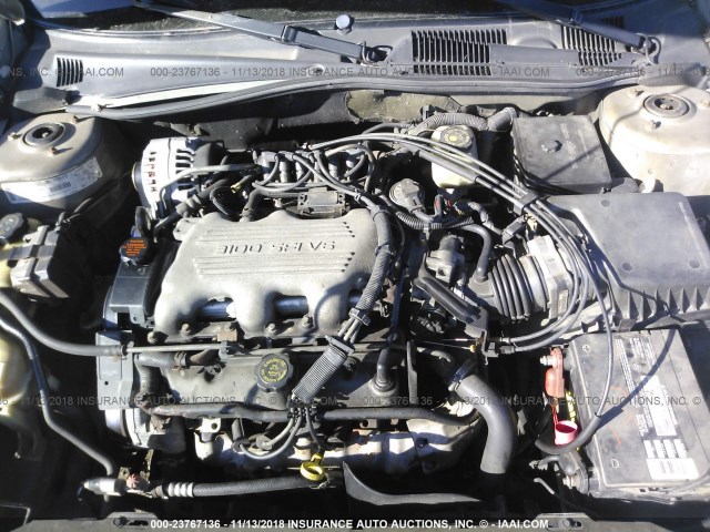 1G1NE52M7X6175625 - 1999 CHEVROLET MALIBU LS 棕色 照片 10