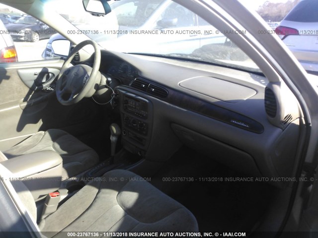 1G1NE52M7X6175625 - 1999 CHEVROLET MALIBU LS 棕色 照片 5