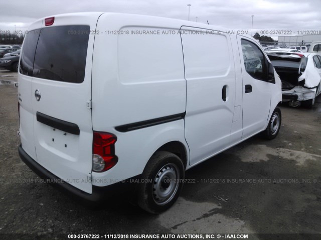 3N6CM0KNXFK734122 - 2015 NISSAN NV200 2.5S/2.5SV WHITE photo 4