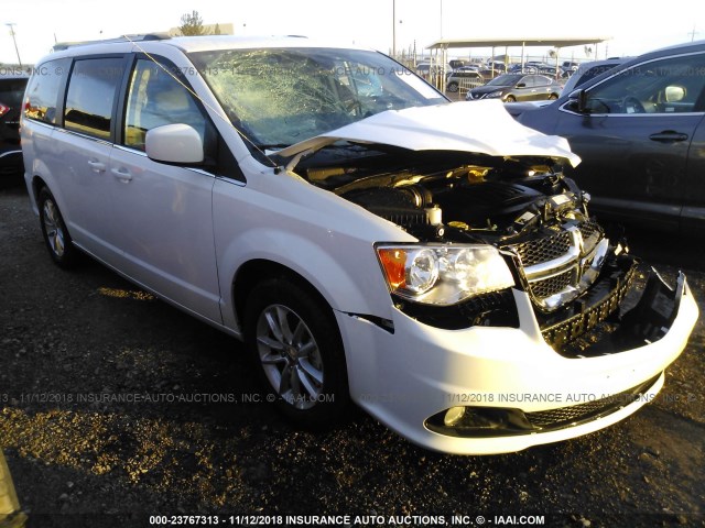 2C4RDGCG8KR541979 - 2019 DODGE GRAND CARAVAN  WHITE photo 1