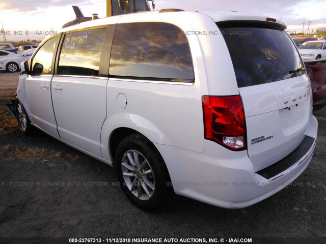 2C4RDGCG8KR541979 - 2019 DODGE GRAND CARAVAN  WHITE photo 3