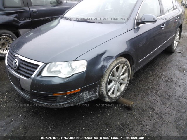 WVWJM7AN1AE136296 - 2010 VOLKSWAGEN PASSAT KOMFORT BLACK photo 6