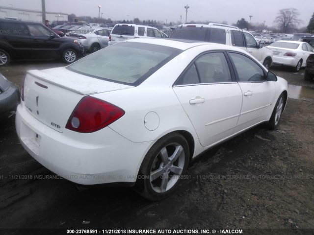 1G2ZM571164222074 - 2006 PONTIAC G6 GTP WHITE photo 4