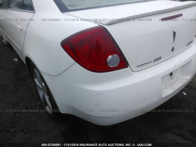 1G2ZM571164222074 - 2006 PONTIAC G6 GTP WHITE photo 6