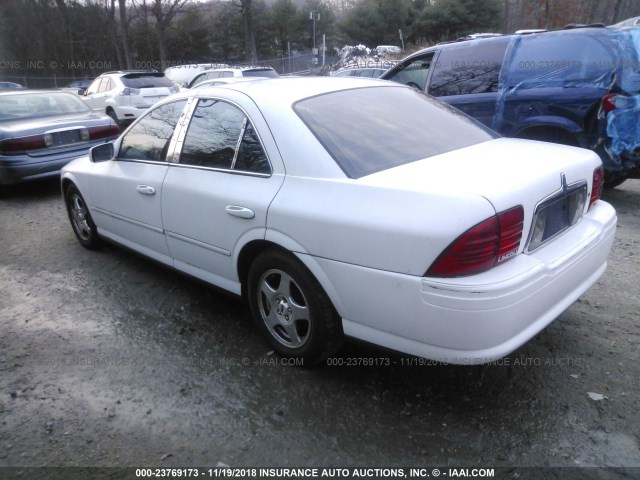 1LNHM87A1YY912018 - 2000 LINCOLN LS 白色 照片 3