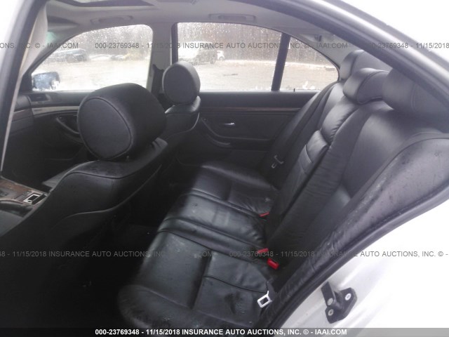 WBADT63483CK29391 - 2003 BMW 530 I AUTOMATIC SILVER photo 8