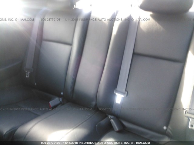 4T1CA38P36U102886 - 2006 TOYOTA CAMRY SOLARA SE/SLE წითელი ფოტო 8