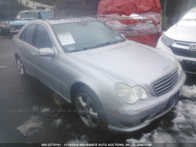 WDBRF52H86F765676 - 2006 MERCEDES-BENZ C GENERATION 2006 230 SILVER photo 1