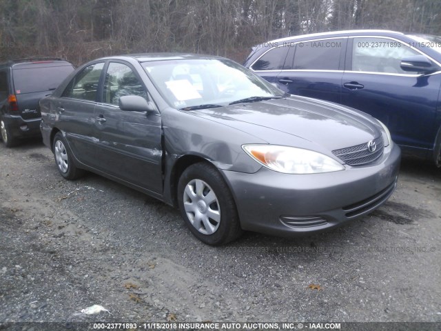 4T1BE32K24U900175 - 2004 TOYOTA CAMRY LE/XLE/SE GRAY photo 1