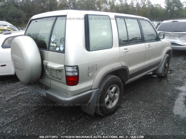 JACDS58X227J07540 - 2002 ISUZU TROOPER S/LS/LIMITED 金色 照片 4