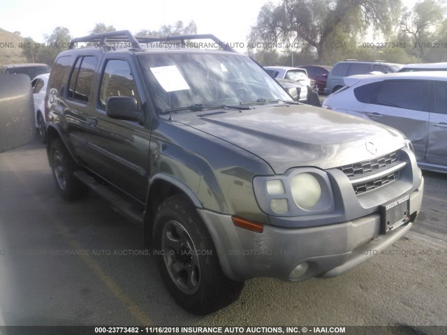 5N1MD28Y04C604465 - 2004 NISSAN XTERRA SE/SC GREEN photo 1