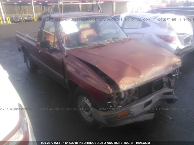 JT4RN55R4J0270699 - 1988 TOYOTA PICKUP 1/2 TON RN55 MAROON photo 1