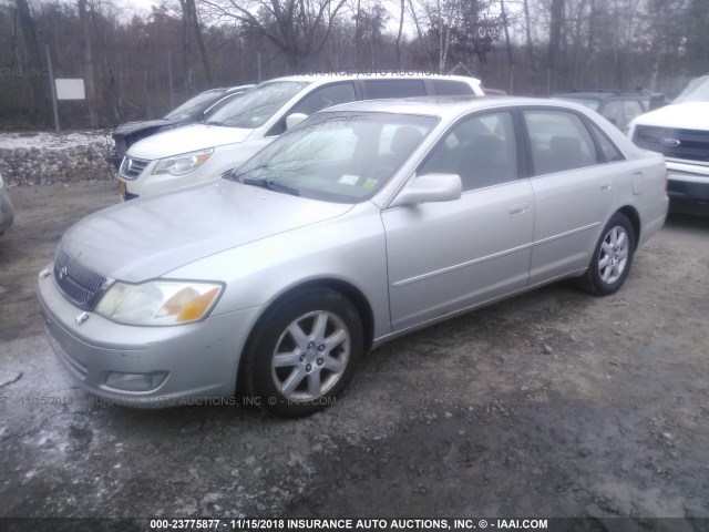 4T1BF28B41U176886 - 2001 TOYOTA AVALON XL/XLS SILVER photo 2