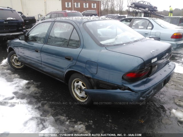 1Y1SK5366RZ076407 - 1994 GEO PRIZM LSI GREEN photo 3