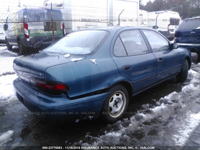 1Y1SK5366RZ076407 - 1994 GEO PRIZM LSI GREEN photo 4