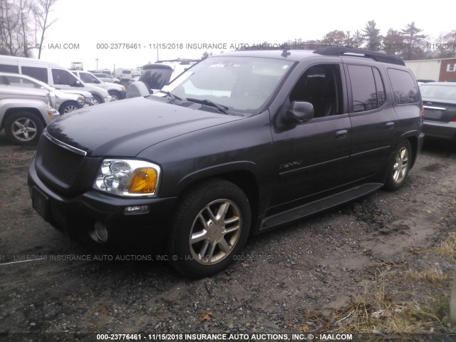 1GKET66M766109768 - 2006 GMC ENVOY DENALI XL BLACK photo 2