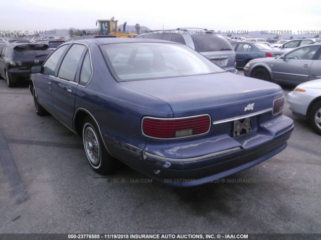 1G1BL52W4TR163922 - 1996 CHEVROLET CAPRICE CLASSIC BLUE photo 3