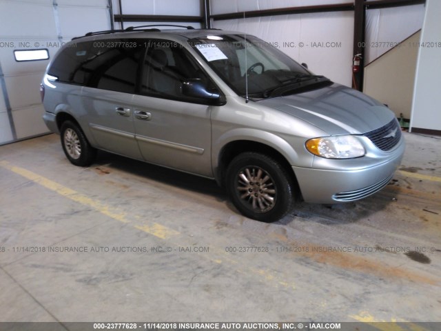 2C4GT54L24R579379 - 2004 CHRYSLER TOWN & COUNTRY TOURING SILVER photo 1