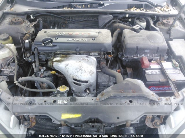 4T1BE30K45U532585 - 2005 TOYOTA CAMRY LE/XLE/SE GRAY photo 10